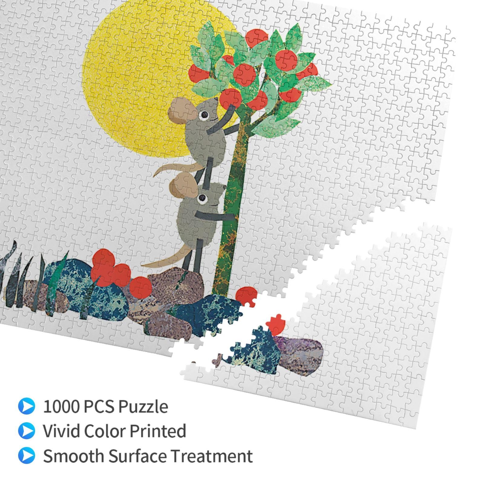 Amazon.co.jp: 1000ピース ジグソーパズル レオ レオニ 絵本 木製